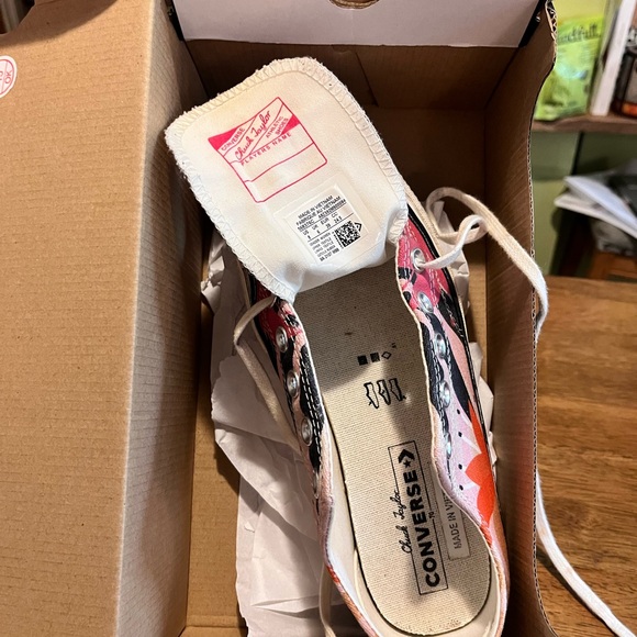 Floral Print Converse All Stars - Picture 4 of 4